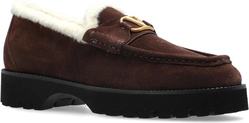 Valentino Garavani VLogo Signature Suède Loafers - Foto 5