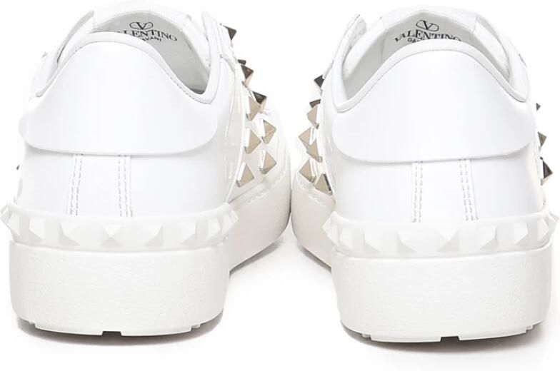 Valentino Rockstud Untitled leren sneakers White Dames - Foto 2
