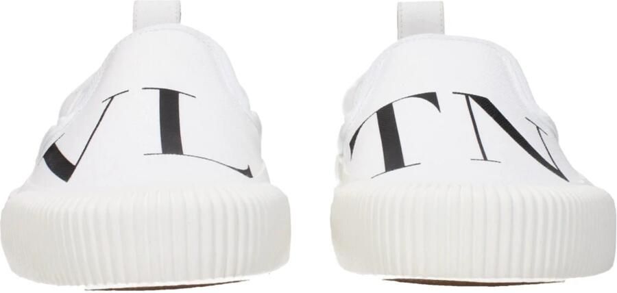 Valentino Garavani Witte Slip-On Loafers met Logo's - Foto 2