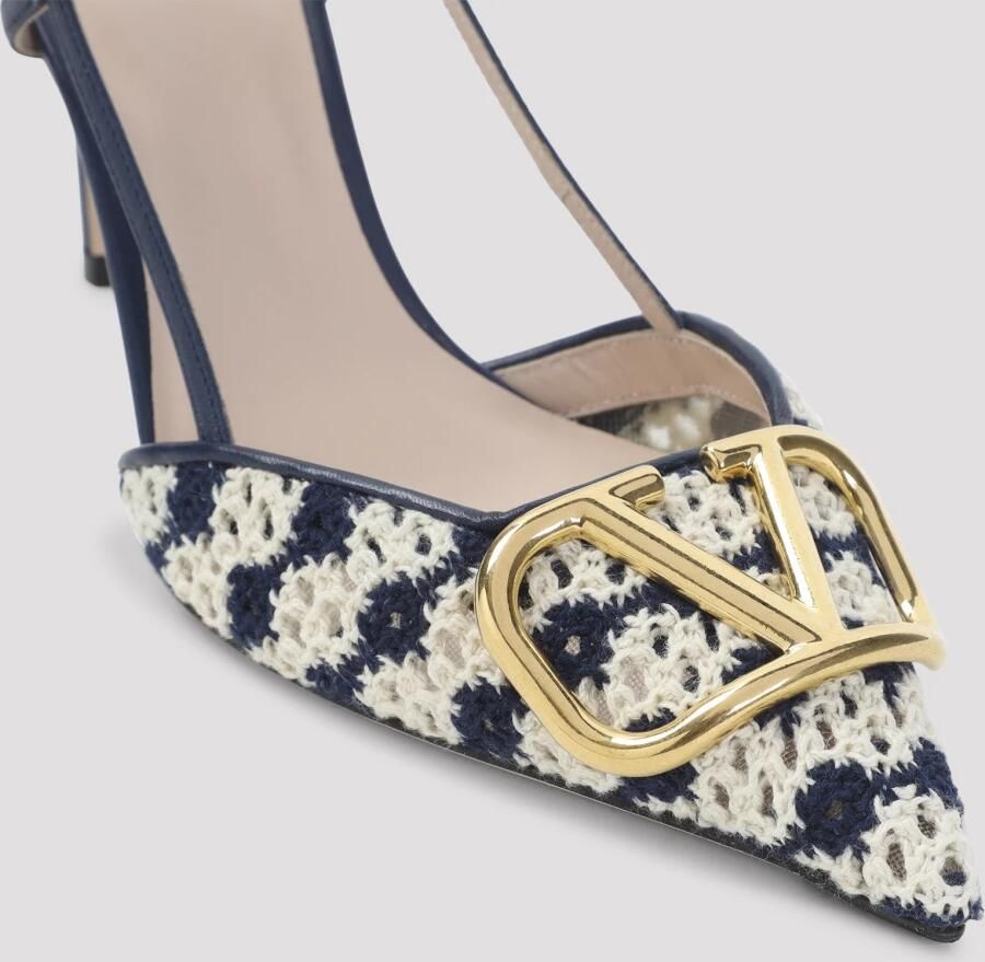 Valentino Garavani Worker Cotton Sling Back - Foto 2
