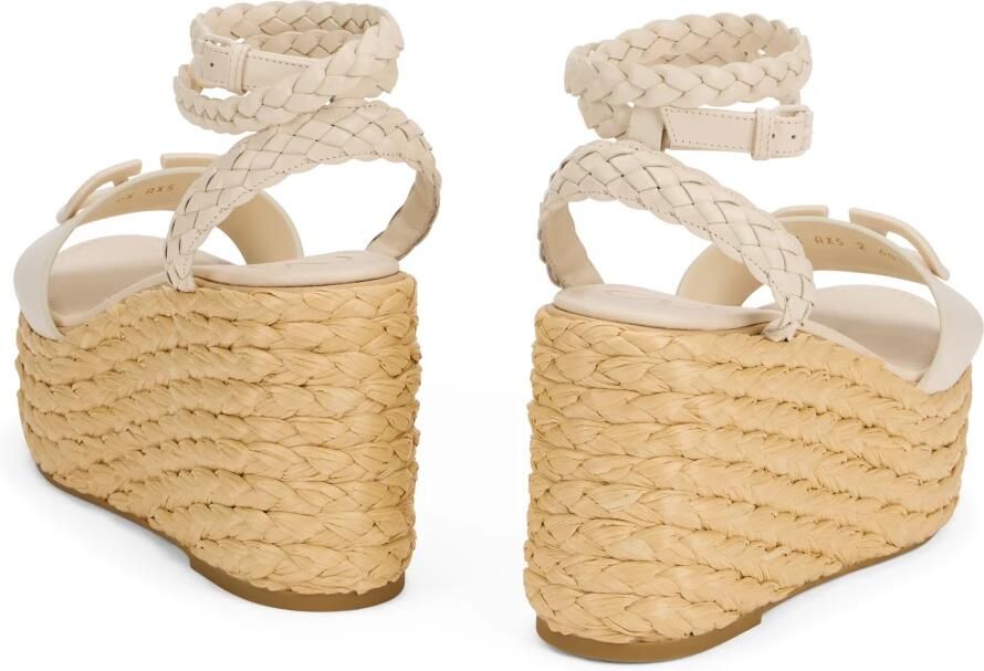 Valentino Garavani Woven Platform Sandal - Foto 2