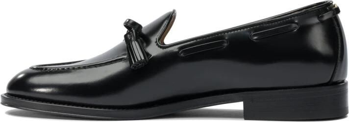 Valentino Garavani Zwarte Loafer Schoenen met Kwast Detail - Foto 4