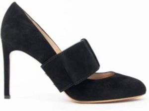 Valentino Garavani Velvet Bow Pumps Zwart Dames