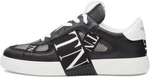 Valentino Garavani Vl7N Lage Sneakers van kalfsleer en mesh Zwart Heren