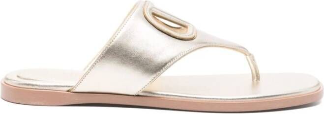 Valentino Garavani Vlogo Cut-Out leren sandalen