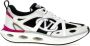 Valentino Garavani Vlogo Easyjog Sneaker in Vitello Tessuto - Thumbnail 1
