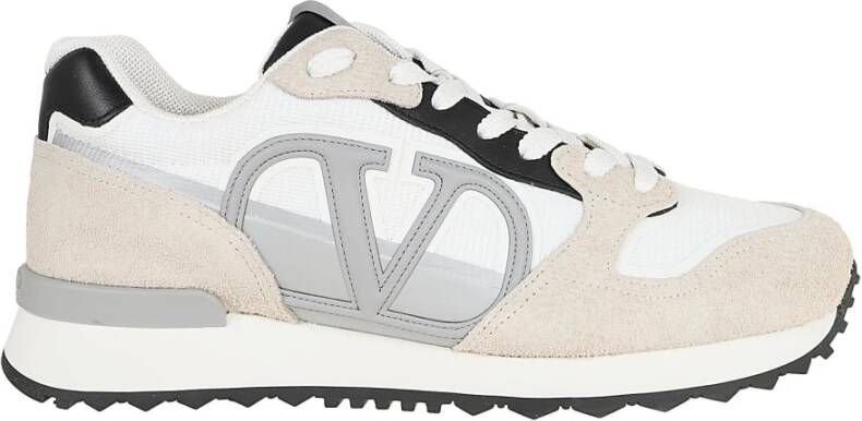 Valentino Garavani Vlogo Pace Sneaker Grijs Multicolor Heren
