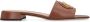 Valentino Garavani VLogo Signature leren slippers - Thumbnail 1