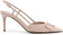 Valentino Garavani VLogo Signature Slingback Hakken Beige Dames - Thumbnail 1