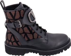 Valentino Garavani VLogo Signature Veterschoenen Zwart Dames