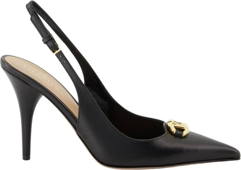 Valentino Garavani VLogo The Bold Leren Pumps Black Dames