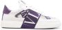 Valentino Garavani Wit Paarse Logo Lage Sneakers - Thumbnail 1