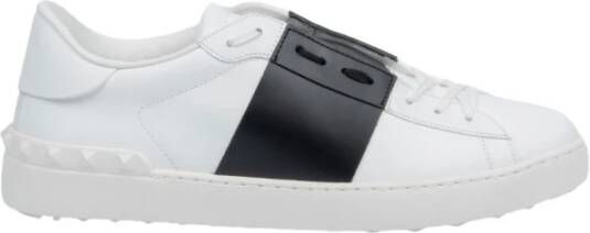 Valentino Garavani Witte en zwarte open sneakers White Heren