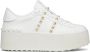 Valentino Garavani Witte Leren Sneakers met Logo - Thumbnail 1