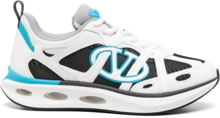 Valentino Garavani Witte platte schoenen Elegante stijl Multicolor Heren