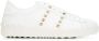 Valentino Garavani Witte platte schoenen met Rockstud-versiering White Heren - Thumbnail 1