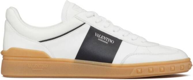 Valentino Garavani Witte Sneakers Klassiek Model Multicolor Heren