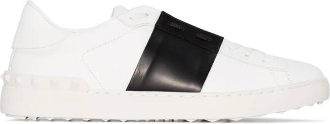 Valentino Garavani Witte Sneakers met Rockstud Detailing White Heren