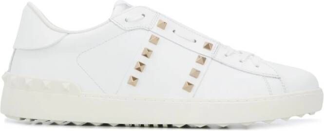 Valentino Garavani Rockstud Untitled Sneaker Wit White Heren