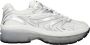 Valentino Garavani Witte stoffen sneakers met studs - Thumbnail 1