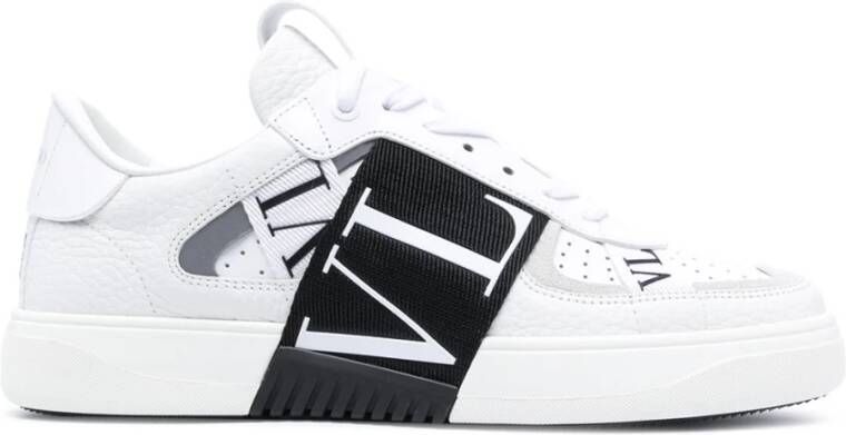 Valentino Garavani Witte Vl7N Leren Sneakers White Dames