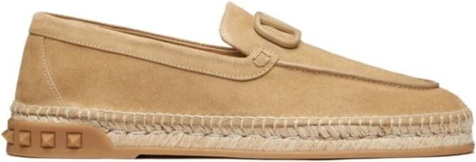 Valentino Garavani Woestijn Beige Espadrilles MXG