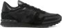 Valentino Garavani Zwarte Camouflage Print Sneakers Rockstud Hiel - Thumbnail 1