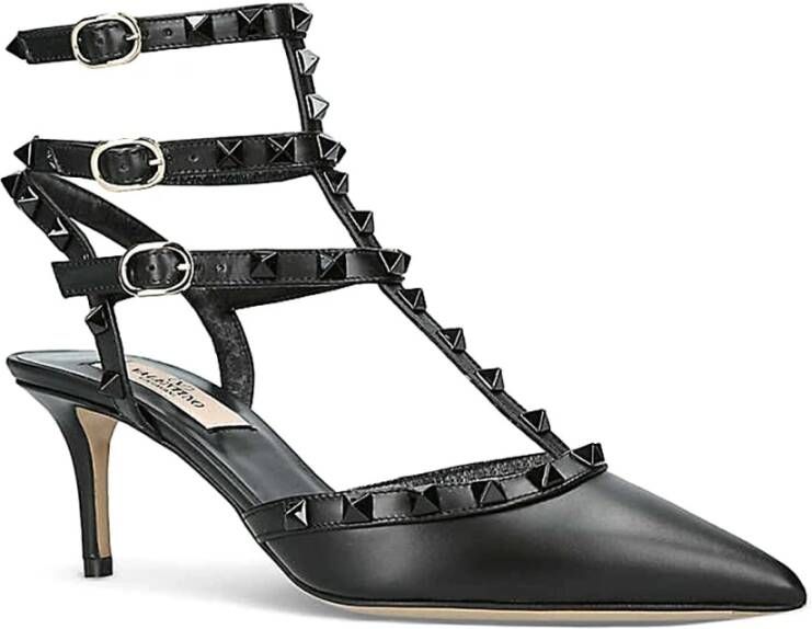 Valentino Garavani Hoge hakken Patent Rockstud Pumps in zwart - Foto 4