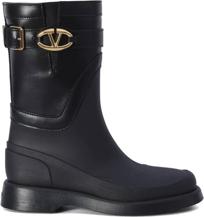 Valentino Garavani Boots & laarzen Vlogo The Bold Edition Boots in zwart