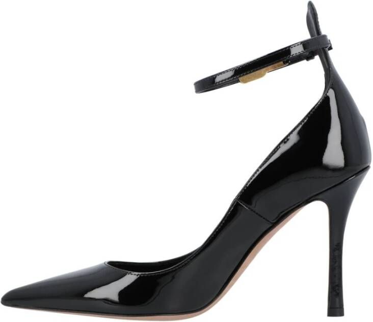 Valentino Garavani Zwarte Lakleren Slingback Pumps