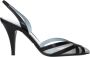 Valentino Garavani Zwarte leren hoge hakken pumps - Thumbnail 1