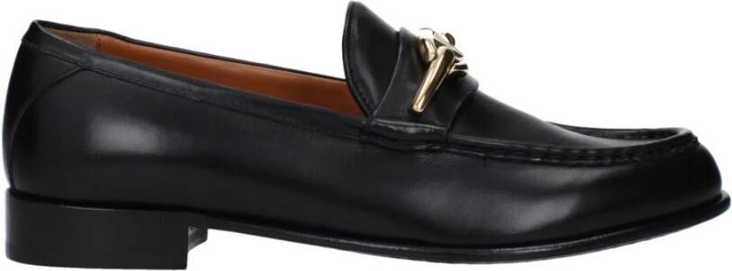 Valentino Garavani Zwarte Leren Instaploafers