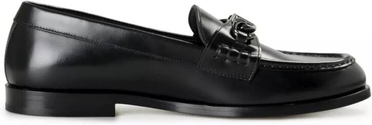 Valentino Garavani Klassieke Leren Loafers Black Heren