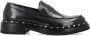 Valentino Garavani Zwarte Leren Rockstud Sandalen Black - Thumbnail 1