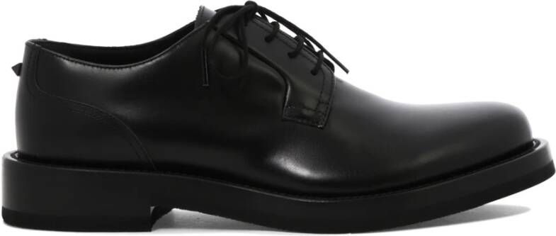 Valentino Garavani Platte schoenen Zwart Black Heren