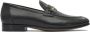 Valentino Garavani Zwarte Loafer Schoenen Vlogo Handtekening - Thumbnail 1