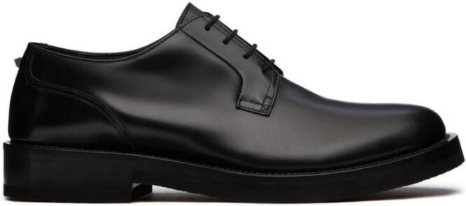 Valentino Garavani Zwarte platte schoenen Black Heren