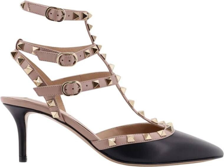 Valentino Garavani Rockstud Ankle Strap Pumps