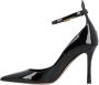 Valentino Garavani Zwarte Rockstud Enkelband Hakken - Thumbnail 1