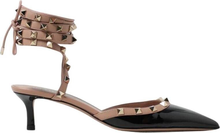 Valentino Garavani Rockstud Kitten Heel Pumps