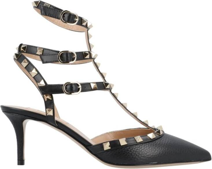 Valentino Garavani Zwarte Rockstud PointToe Pumps