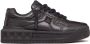 Valentino Garavani Zwarte leren Stud Baskets Lente-Zomer 2025 Black Heren - Thumbnail 1
