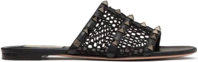 Valentino Garavani Zwarte Sandalen voor Vrouwen