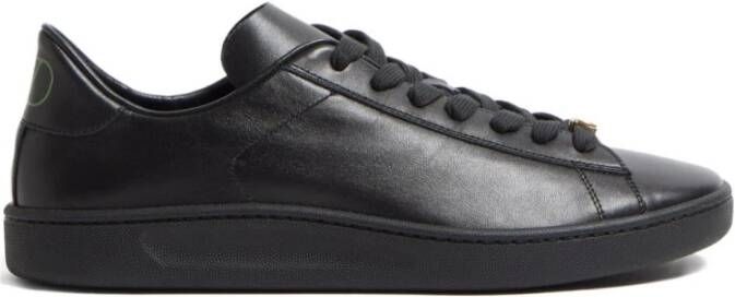Valentino Garavani Zwarte Sneakers Aw25 Stijlvol VLogo Detail