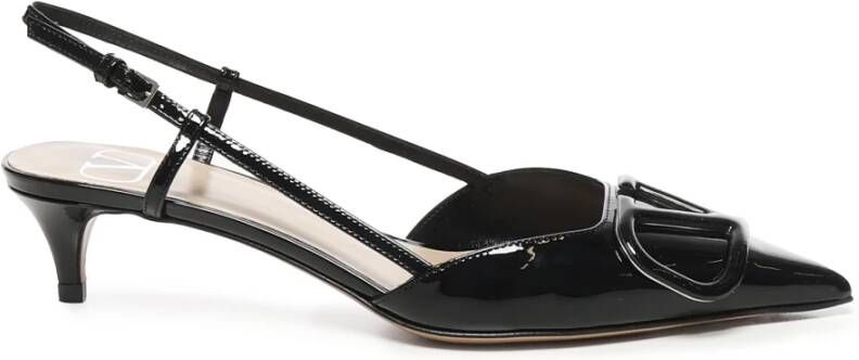 Valentino Garavani Zwarte VLogo Signature Hak Schoenen