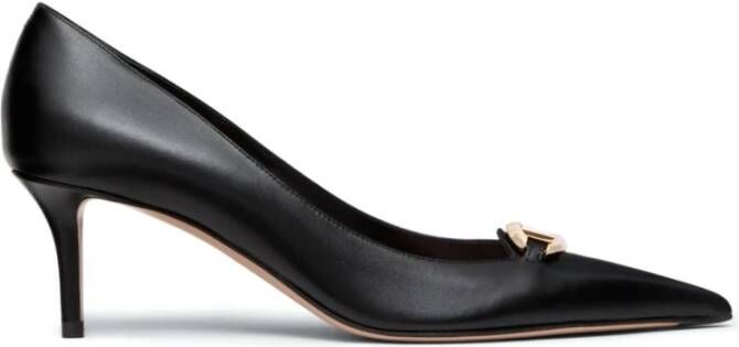 Valentino Garavani Zwarte VLogo Signature Pumps Slingback Black Dames