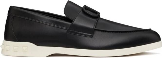 Valentino Garavani Zwarte VLogo Signature Sneakers Black Heren