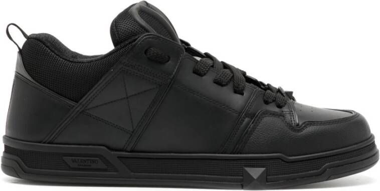Valentino Garavani Zwarte VLogo Sneakers voor Heren Zwart Heren