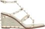 Valentino Grijze Platte Espadrilles Rockstud Schoenen - Thumbnail 1