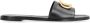 Valentino Garavani Leren sandalen met VLogo Signature Black Dames - Thumbnail 4